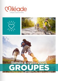 Groupes rando cyclo 2025
