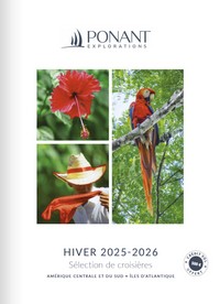Amérique centrale et du Sud et îles d’Atlantique · Hiver 2025-2026