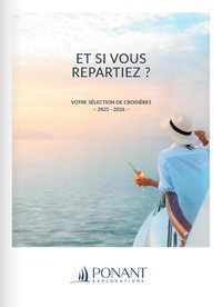 Sélection croisières 2025-2026