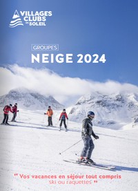 GROUPES NEIGE 2024